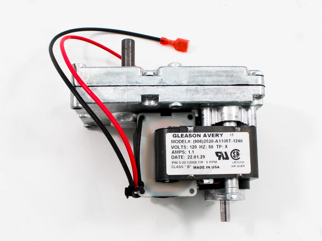 Harman HF60 & P68 Auger Motor - 6 RPM (3-20-12006)