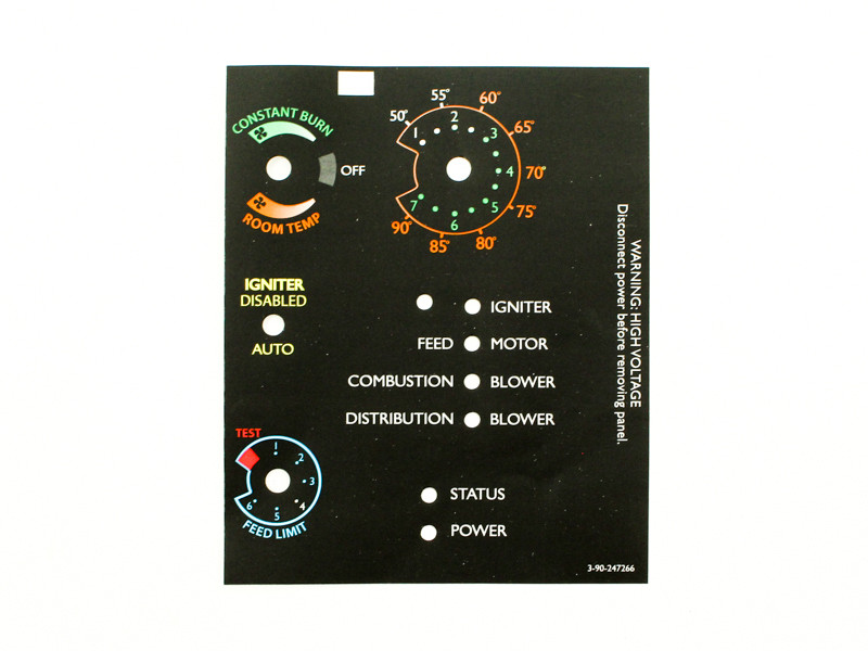 Harman Accentra & XXV Color Control Label (3-90-247266)